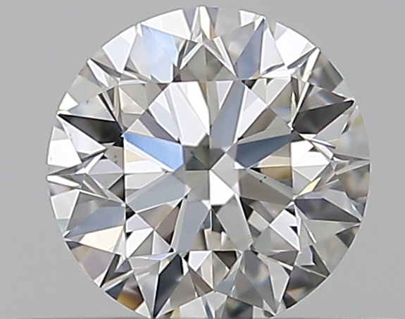 0.38 CaratF-VS1 EX Cut Round Diamond