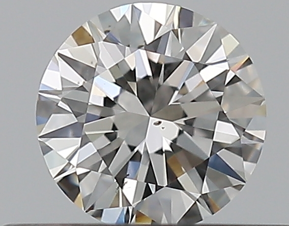 0.35 CaratF-SI1 EX Cut Round Diamond