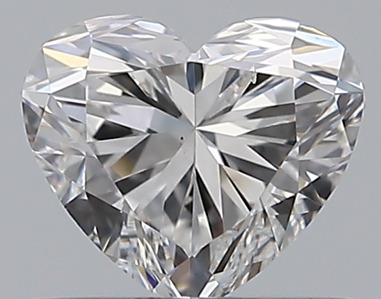 0.5 CaratE-SI1 - Cut Heart Diamond