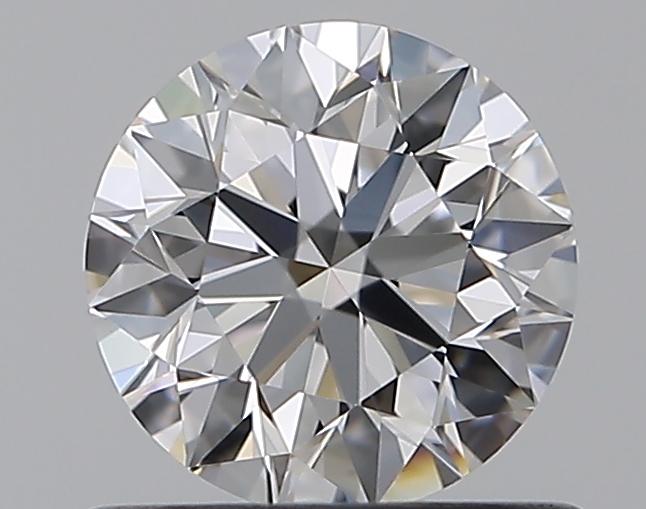 0.72 CaratF-IF EX Cut Round Diamond