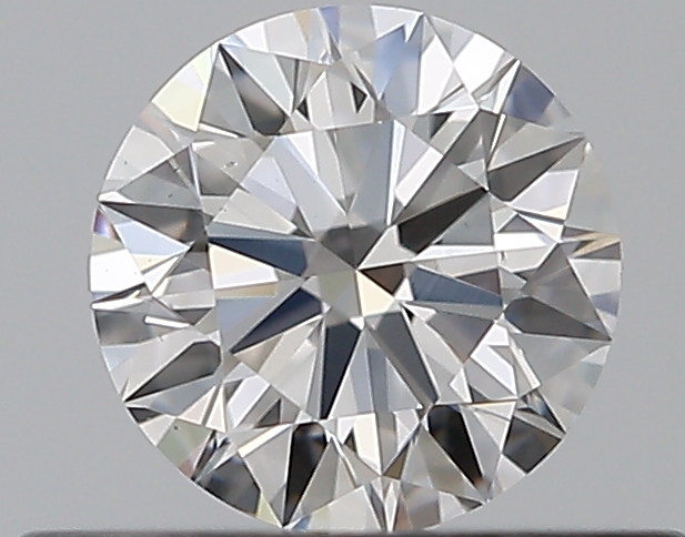 0.4 CaratF-VS2 EX Cut Round Diamond