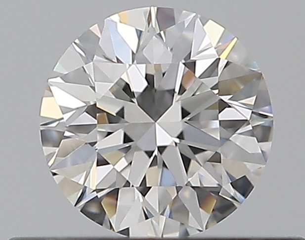 0.38 CaratF-IF EX Cut Round Diamond