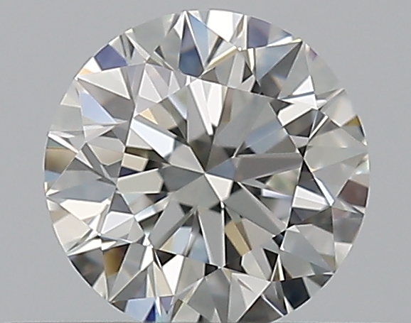 0.37 CaratI-IF EX Cut Round Diamond