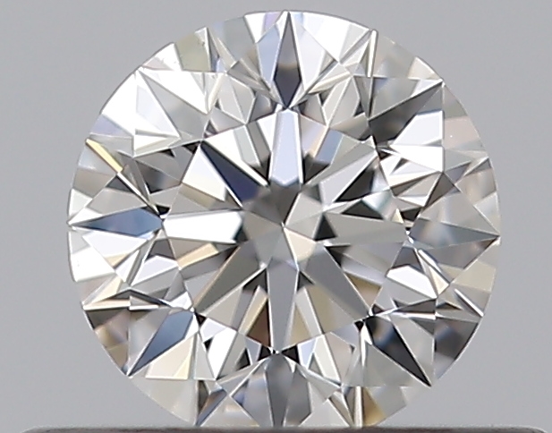 0.35 CaratF-VS2 EX Cut Round Diamond