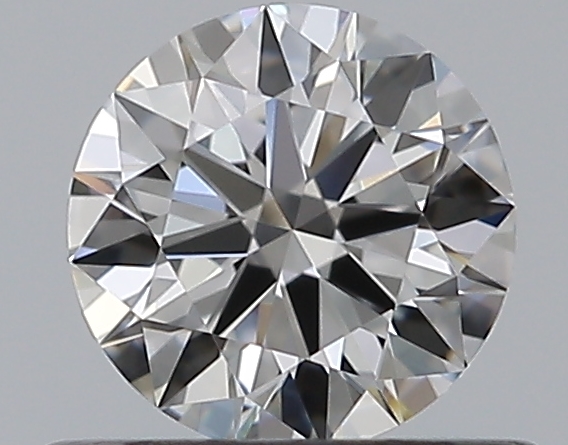 0.47 CaratF-VVS2 EX Cut Round Diamond