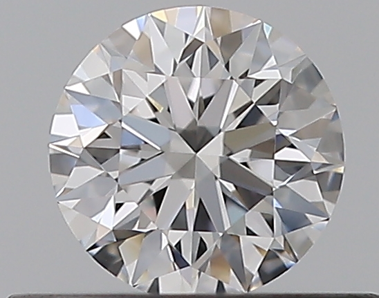 0.38 CaratD-VVS1 EX Cut Round Diamond