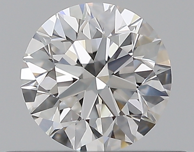 0.43 CaratE-VVS2 EX Cut Round Diamond
