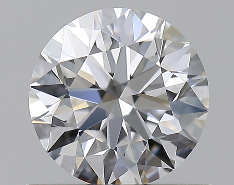0.65 CaratD-IF EX Cut Round Diamond