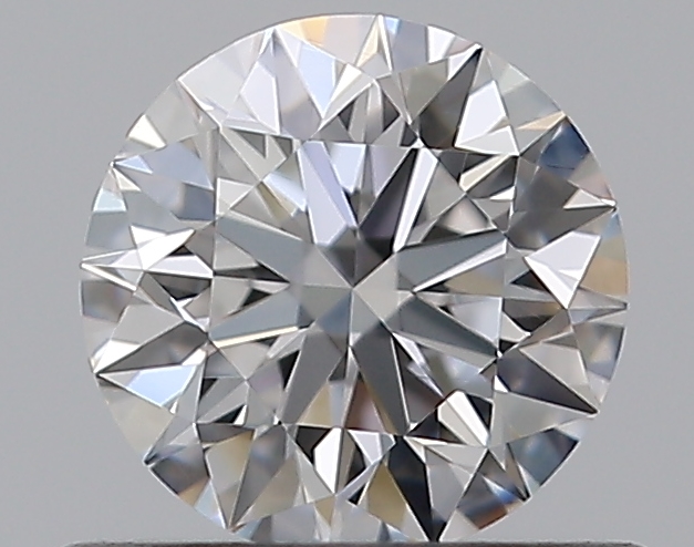 0.5 CaratD-VS1 EX Cut Round Diamond