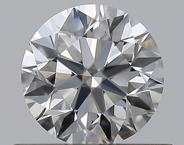 0.52 CaratI-VS2 EX Cut Round Diamond