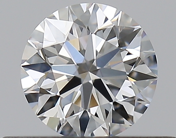 0.36 CaratF-VVS2 EX Cut Round Diamond