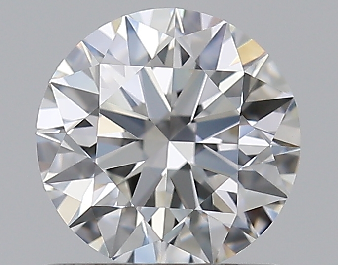 0.66 CaratF-VVS1 EX Cut Round Diamond