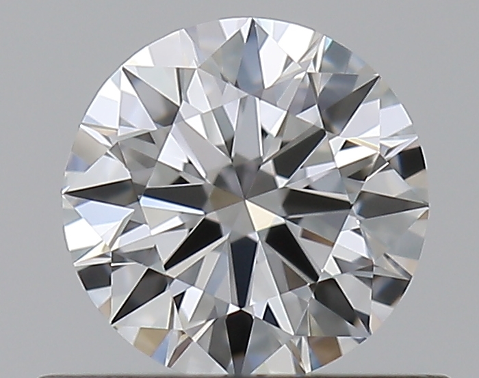 0.5 CaratE-VVS1 EX Cut Round Diamond