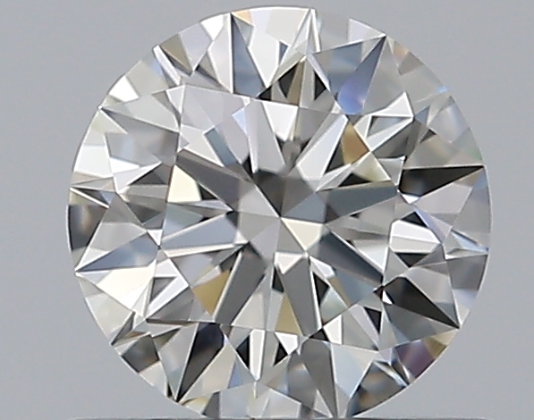 0.56 CaratI-IF EX Cut Round Diamond