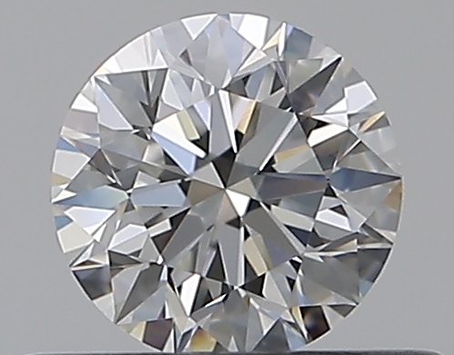 0.4 CaratF-VVS1 EX Cut Round Diamond