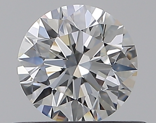 0.5 CaratG-VS2 EX Cut Round Diamond