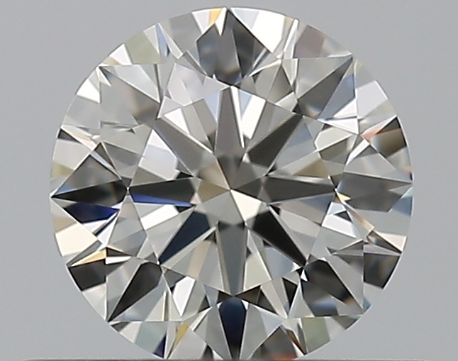 0.5 CaratJ-VVS1 EX Cut Round Diamond