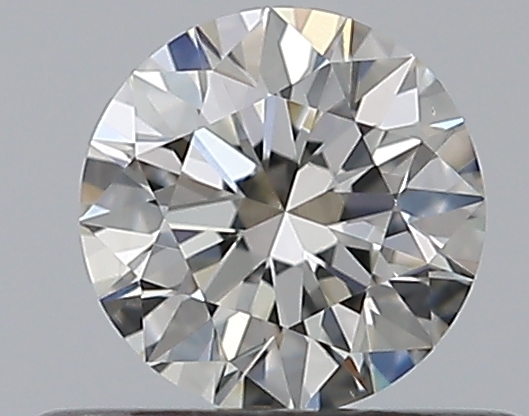 0.37 CaratI-VS2 EX Cut Round Diamond