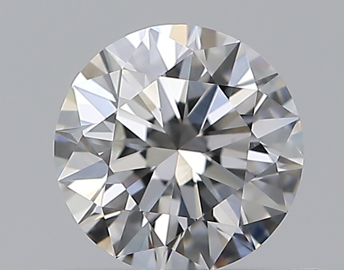 0.5 CaratE-VS2 EX Cut Round Diamond