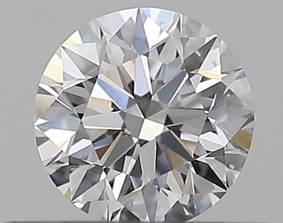 0.33 CaratD-SI1 EX Cut Round Diamond