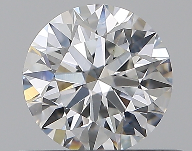 0.46 CaratF-VS2 EX Cut Round Diamond
