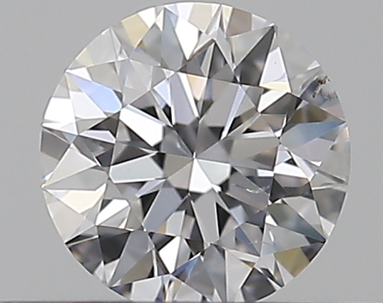 0.3 CaratD-SI1 EX Cut Round Diamond