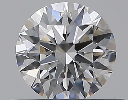 0.41 CaratF-VVS2 EX Cut Round Diamond