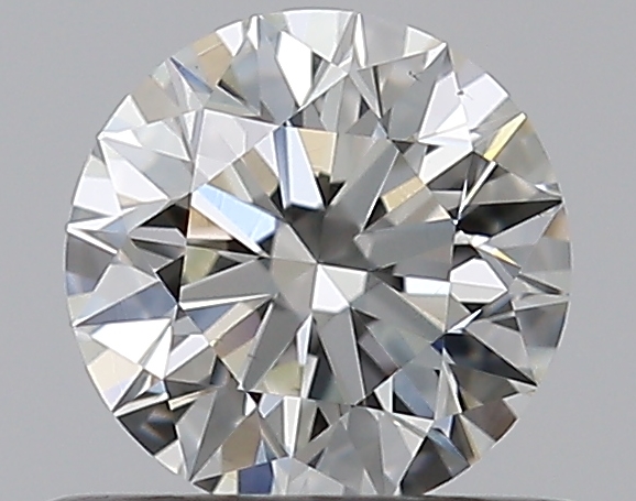 0.46 CaratI-VS1 EX Cut Round Diamond