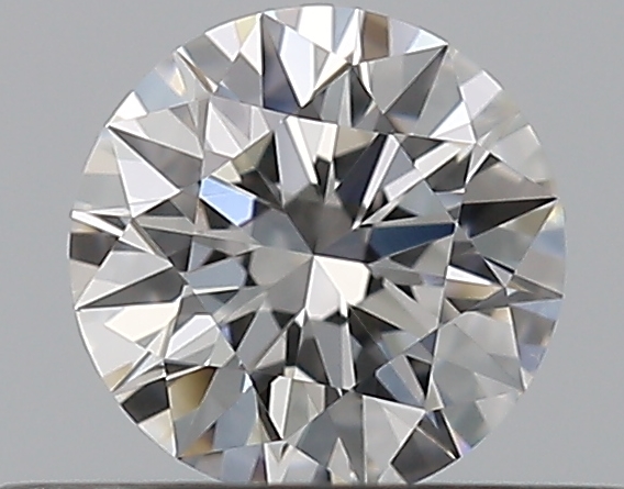 0.33 CaratF-VS1 EX Cut Round Diamond