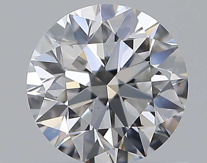 0.73 CaratE-VS1 EX Cut Round Diamond