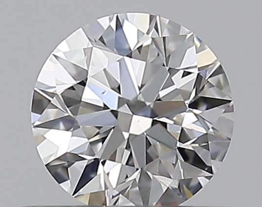 0.33 CaratF-VS2 EX Cut Round Diamond