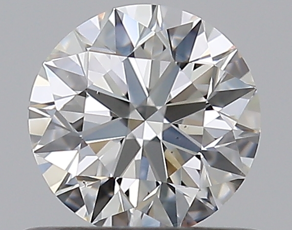 0.5 CaratG-VS2 EX Cut Round Diamond