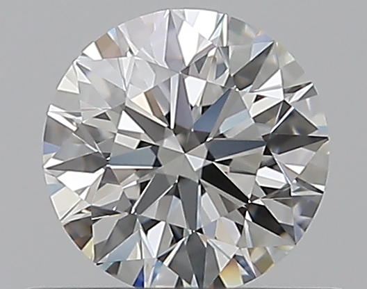 0.5 CaratG-VVS1 EX Cut Round Diamond