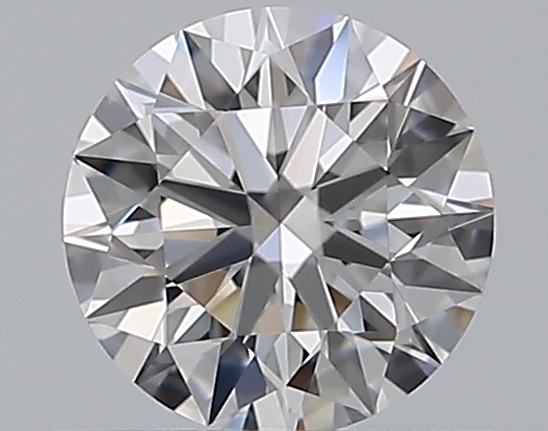 0.43 CaratE-VVS1 EX Cut Round Diamond