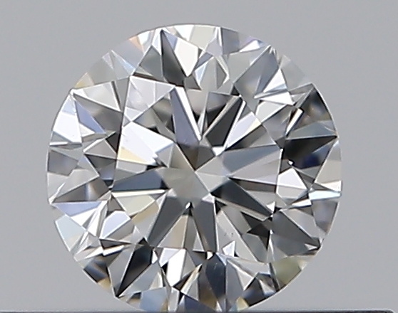 0.3 CaratF-VS2 EX Cut Round Diamond
