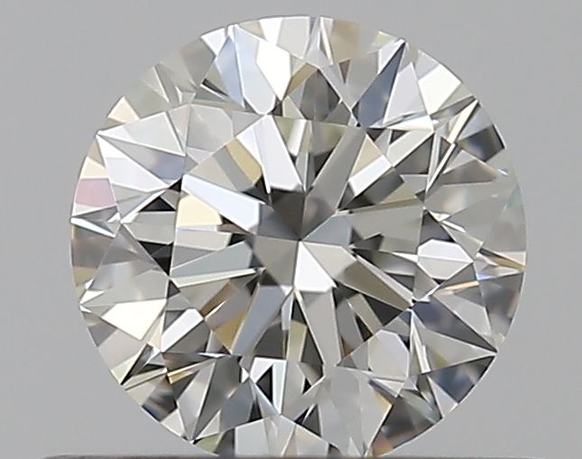 0.5 CaratJ-VS1 EX Cut Round Diamond