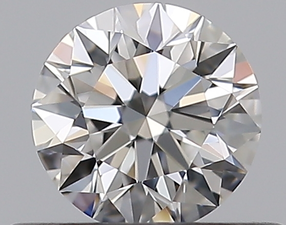 0.37 CaratF-IF EX Cut Round Diamond