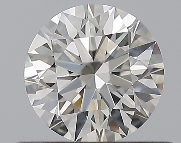 0.53 CaratI-VVS2 EX Cut Round Diamond