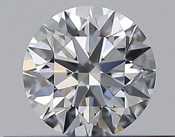 0.33 CaratD-VVS2 EX Cut Round Diamond