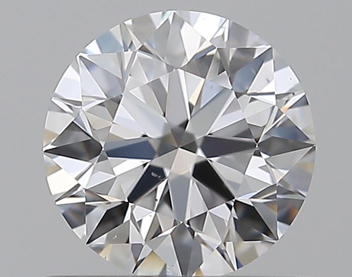 0.62 CaratD-VS2 EX Cut Round Diamond