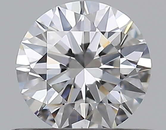 0.39 CaratE-IF EX Cut Round Diamond