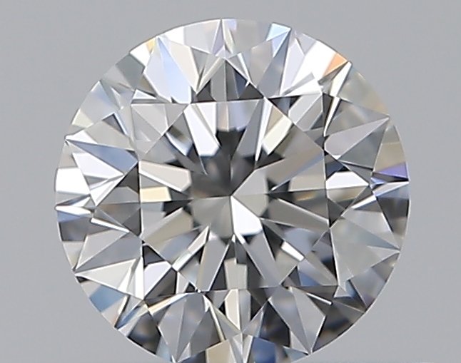 0.5 CaratE-VVS1 EX Cut Round Diamond