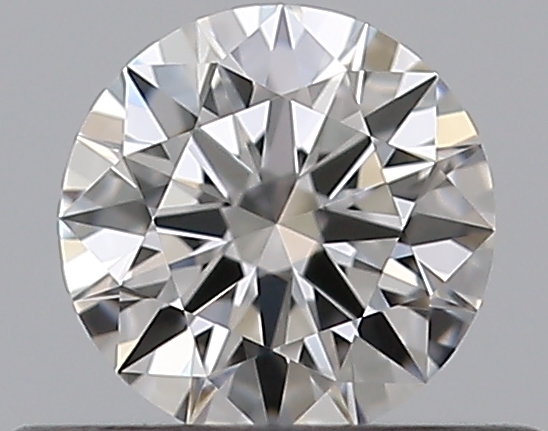 0.33 CaratF-VVS1 EX Cut Round Diamond