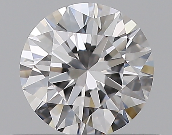 0.5 CaratD-VVS1 EX Cut Round Diamond