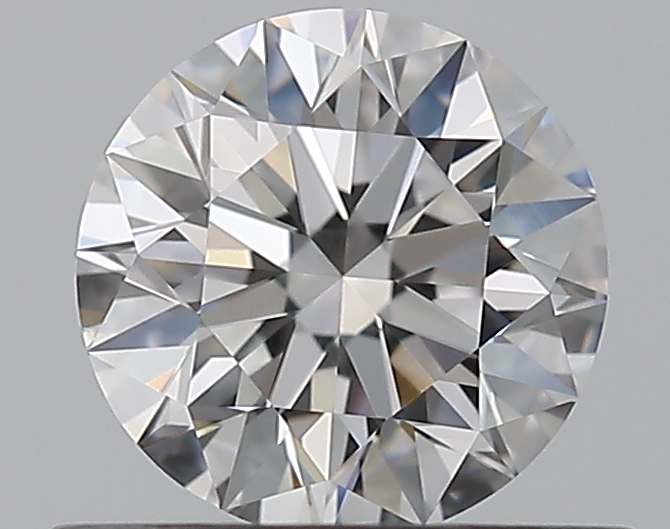 0.58 CaratD-IF EX Cut Round Diamond