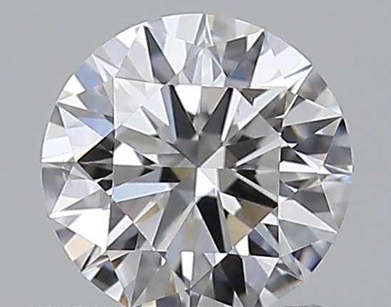 0.33 CaratD-VS2 EX Cut Round Diamond