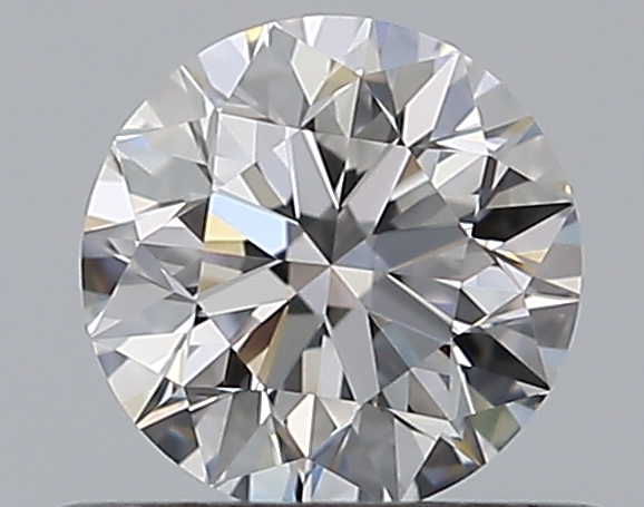 0.5 CaratE-VVS1 EX Cut Round Diamond