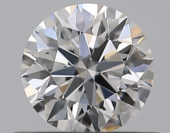0.5 CaratE-VVS2 EX Cut Round Diamond
