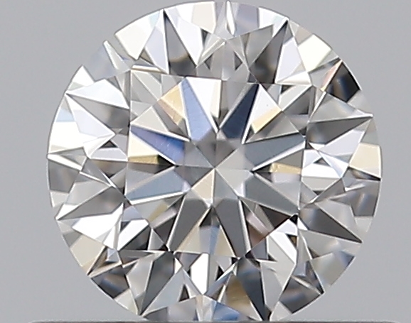 0.42 CaratF-SI1 EX Cut Round Diamond