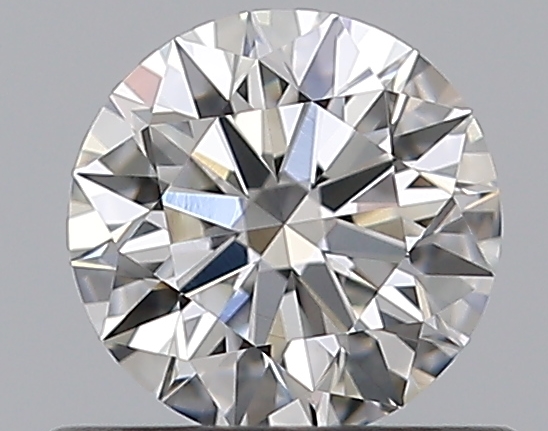 0.5 CaratF-VVS2 EX Cut Round Diamond
